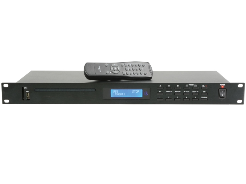 Adastra AD400 - reproductor CD,USB, SD y FM